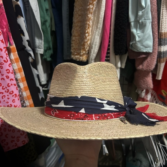 Never worn. Home made hat. One size fits all. Super cute for concert. - Picture 2 of 4